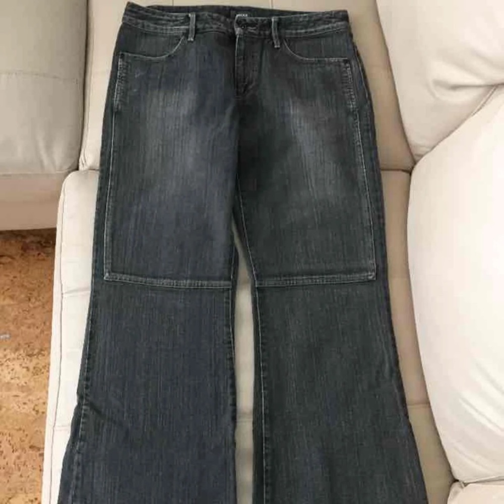 MEXX Black SZ 8 Women's Wide Leg Jeans Pants